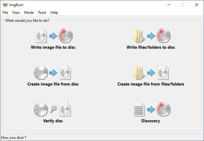 Cómo crear archivos ISO