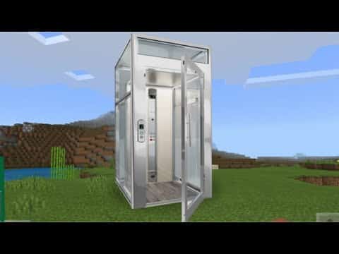 Cómo hacer un ascensor en Minecraft