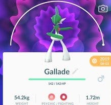 Pokémon GO에서 Gallade 최고의 무브 셋