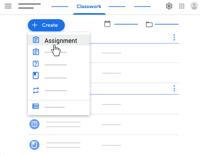 crear temas en Google Classroom