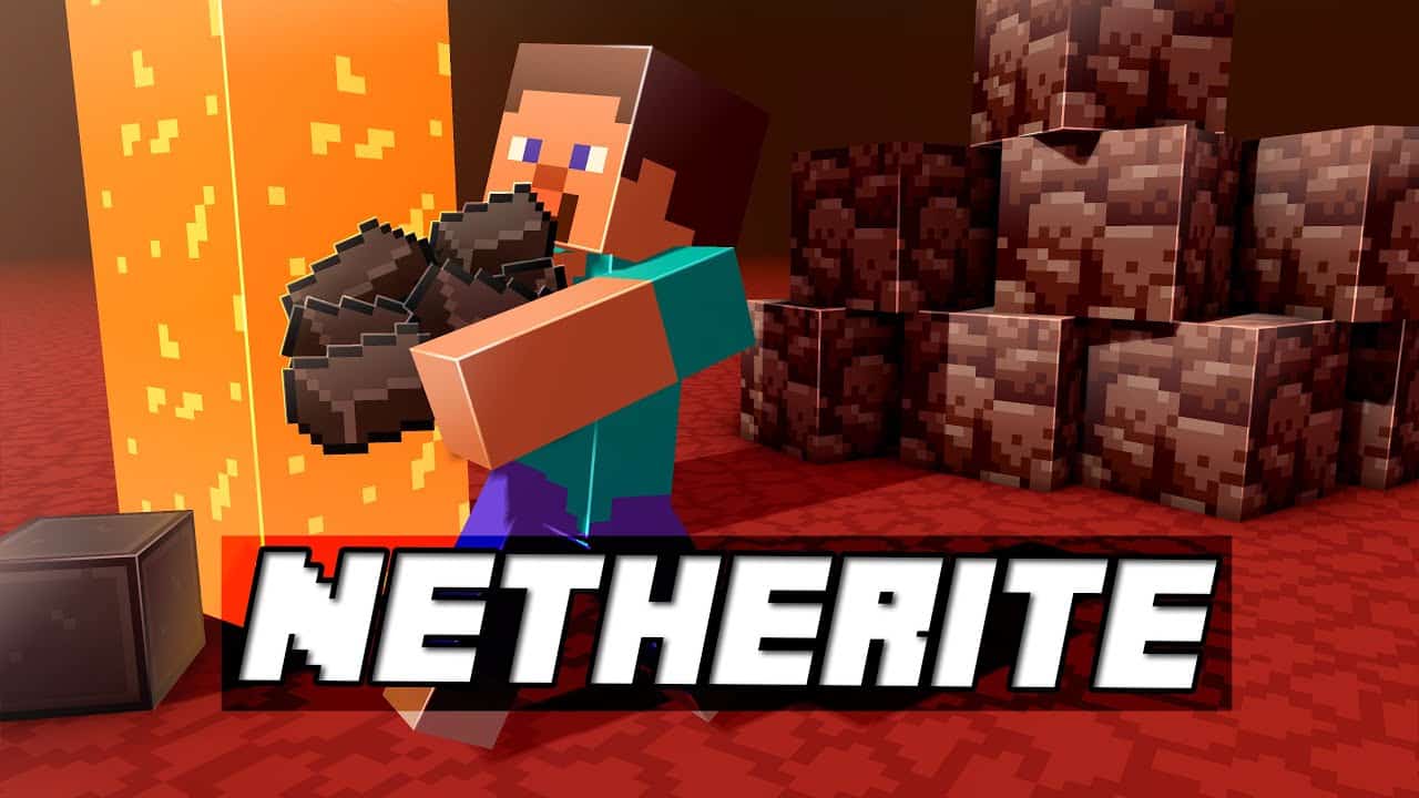 Comment trouver Netherite Minecraft