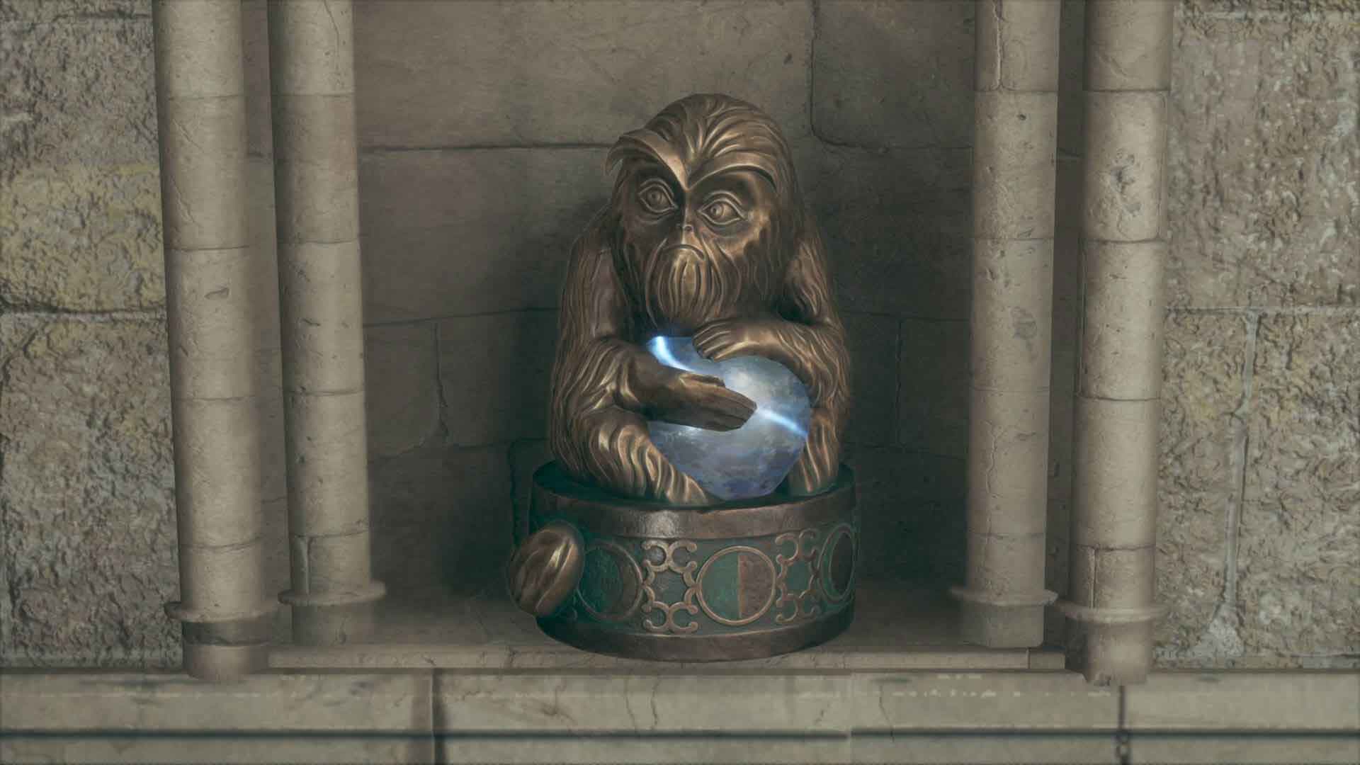 Dónde encontrar todas las estatuas demiguise de Hogwarts Legacy
